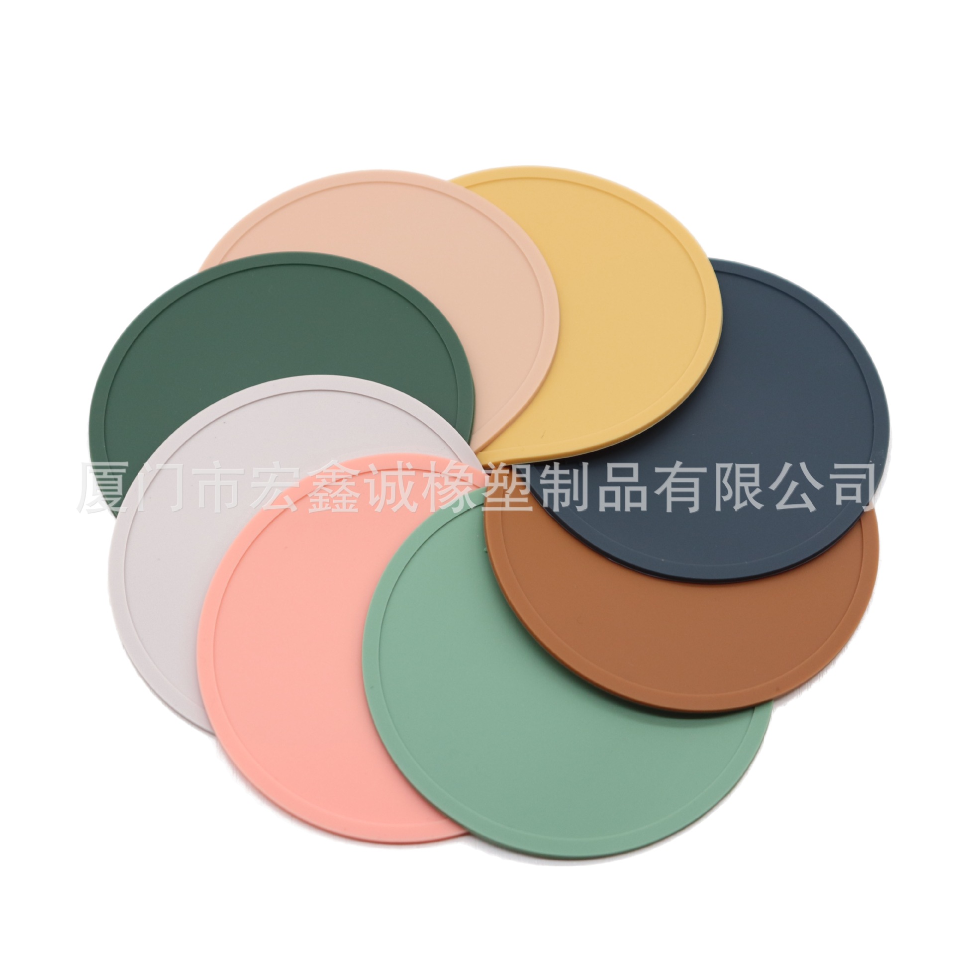 Round coasters