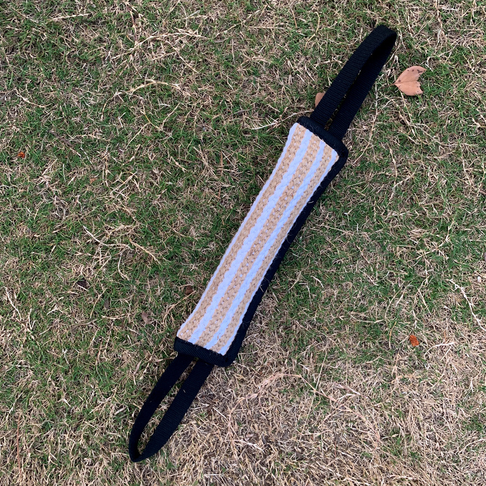 Vertical black rope