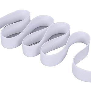Hot-selling High Elasticity <strong>Elastic</strong> Band Roll Flat Braided <strong>Elastic</strong> Band for Garment Sewing