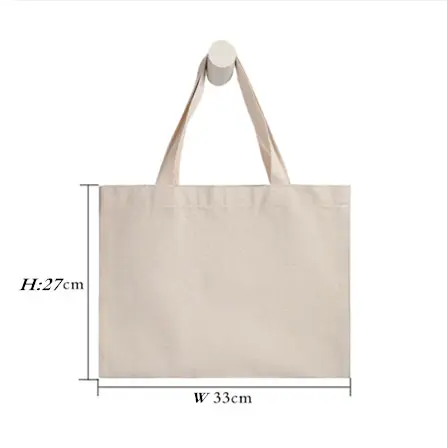 Offre Spéciale 100% coton Shopping Fourre-Tout Toile Sac Avec Logo Personnalisé Imprimé