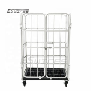 1100*800*1700mm Yüksek Kaliteli Lojistik Pazarında Çok Satan Plastik Tabanlı Rulo Taşıyıcı Araba - Product Image 2