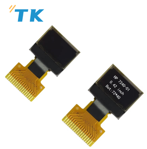 Prezzo di fabbrica di piccole dimensioni 0.42 pollici oled display LCD 72x40 matrice di punti schermo SSD1306 bianco 16pin saldatura - Product Image 5