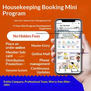 Программное обеспечение для систем заказа, распределения и бронирования услуг по уборке дома от специалистов, работающих на месте, для мини-приложений WeChat - Product Image 4