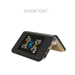 Sensor de monitor de temperatura y presión de neumáticos TPMS externo digital de alta calidad alimentado por tecnología solar - Product Image 2