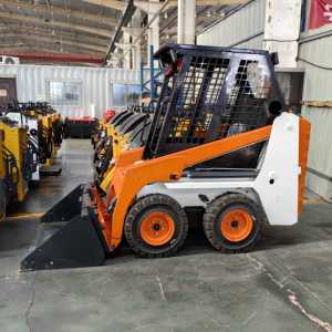 Tire-type skid steer warehouse <strong>loading</strong> and <strong>unloading</strong> multi-functional skid steer <strong>loader</strong> one machine with multiple functions - Product Image 2