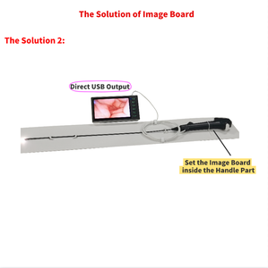 Médico USB Flexível Endoscópio Fibra Óptica Vídeo Portátil Veterinária Naso Pharyngo1280X720p Flexível Bronchoscop 3.8-4.8- 5mm - Product Image 2