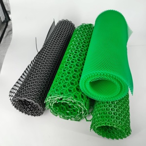 15.7 Inch * 10 Ft Multi-Mesh Plastic Gaasrol, Groen/Zwart/Wit Voor Tuinhekwerk, Gevogelte Gaas En Kippenhok Barrière - Product Image 4