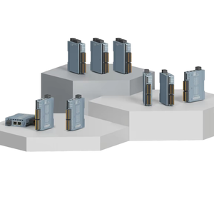 YULIAN 24VスタンドアロンEtherCATスレーブModbus TCP入出力 (IO) モジュール2x RJ45高速産業用通信IO-Link - Product Image 1