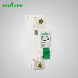 Haftalık anlaşma stokta MCB çin devre kesici 6KA 1p eğrisi C AC 50A devre kesici - Product Image 3