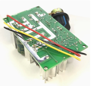 Precio de fábrica 20A DC Regulador de velocidad del motor 12V 24V 36V 48V Módulo de accionamiento de alta potencia Controlador PWM - Product Image 3