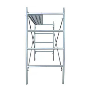 XuYang Engrosado galvanizado etapa rápida Escalera Marco móvil trapezoidal ringlock andamio para uso en la construcción