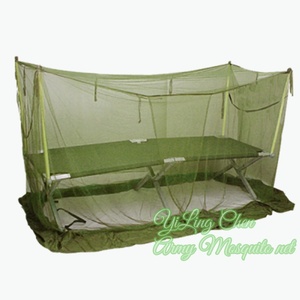 CHINESE FACTORY GOOD QUALITY BEST PRICE OLIVE GREEN DRAB QUADRATE RECTANGULAR CIRCULAR CONICAL <strong>ROUND</strong> MOSQUITO <strong>NETS</strong> - Product Image 4