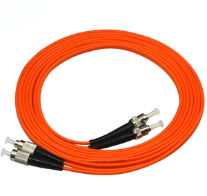 用于室内FTTH 4g无线网络的HJFiber千兆单工3m多模光纤跳线50/125 ST-ST LC SC UPC连接器 - Product Image 2