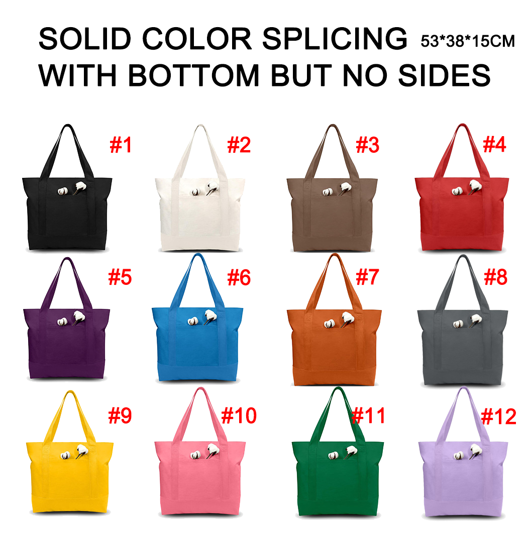 Color splicing with bottom but no sides luxury style
