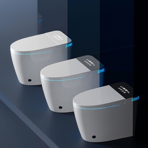 Tek parça otomatik bide tuvalet uzaktan kumanda zemin monte elektrikli sensör gömme koltuk isıtma akıllı WC akıllı tuvalet WC - Product Image 2
