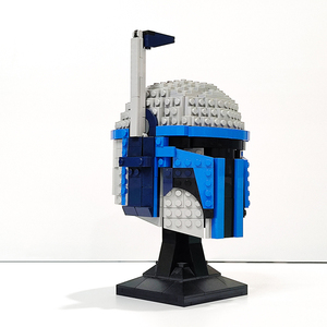 Funbuild Jango Fett kask büstü yapı taşları oyuncak yıldız blokları tuğla seti büstü savaşları blokları modeli tuğla seti - Product Image 5