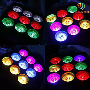 Mitushow <span class=keywords><strong>3x3</strong></span> matris Led hareketli kafa ışık 9x12w 4in1 Dmx hareketli kafa matris ışın