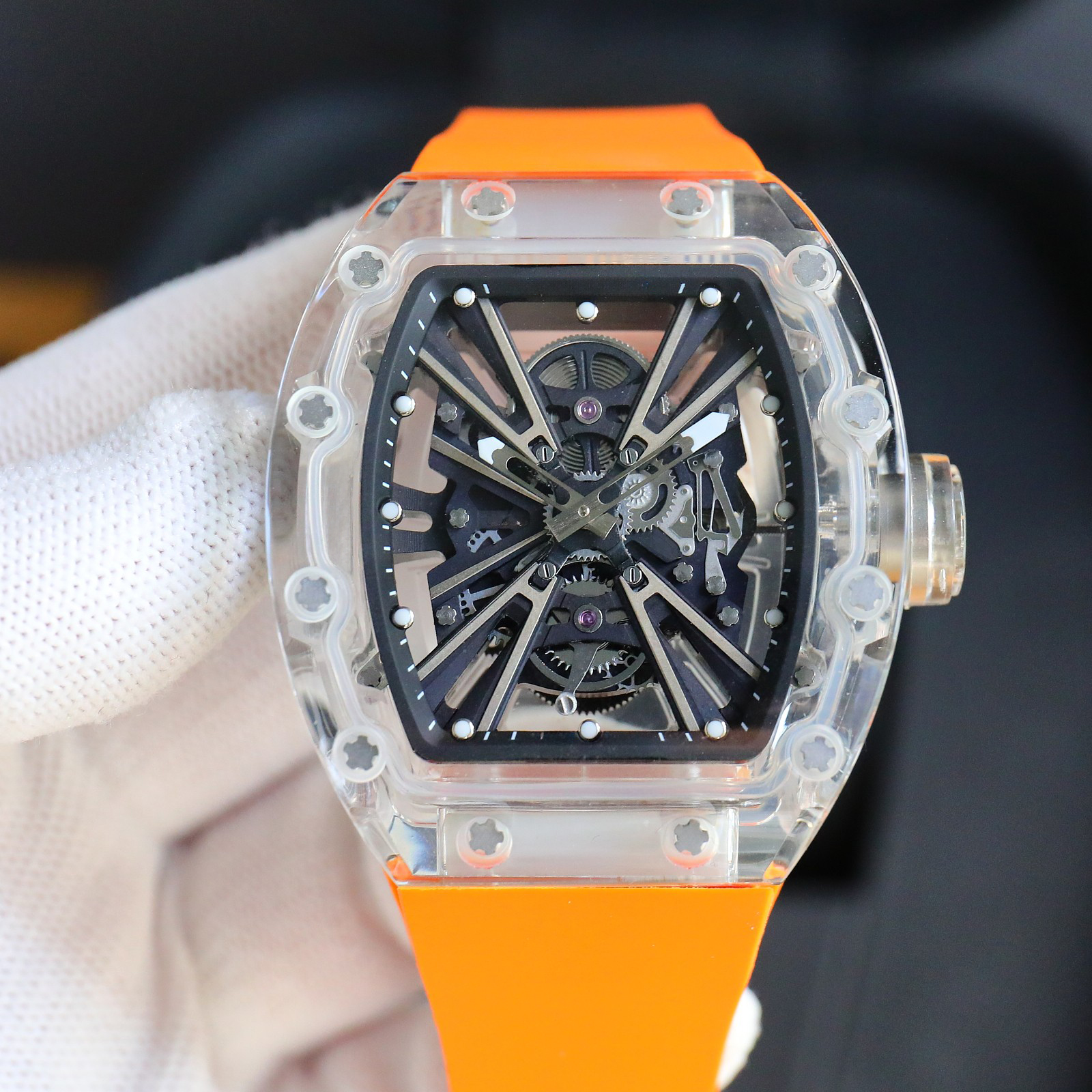 Crystal White Orange
