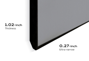 R Pantalla de proyección de marco fijo de PVC de 150 pulgadas Estilo para cine en casa o cine Pantalla de marco fijo 4K/8K - Product Image 6
