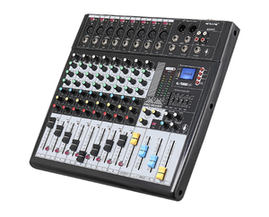 Profesyonel ses mikseri dahili 99 dijital efekt dijital müzik türleri 8 kanal ses konsolu mikser konsolu - Product Image 2