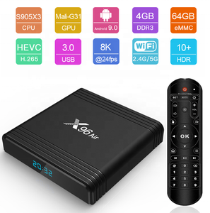 SOFTEL X96 Air Android Box Set Top Box Amlogic S905X3 Quad Core 9.0 Android, 9.0 android 4k HD JPEG/BMP/GIF/PNG/TIF DC 5V/2A