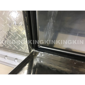 200L大耐用通用硬皮卡带锁塑料工具箱 - Product Image 6