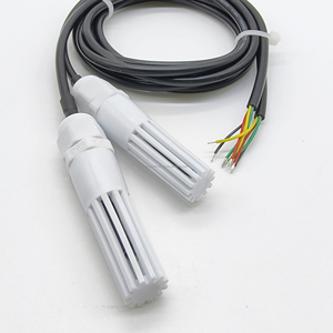 壁に取り付けられた温度および湿度センサー送信機MODBUS RS485出力-40〜80Cおよび99% RH温室効果空気モニタリング - Product Image 6