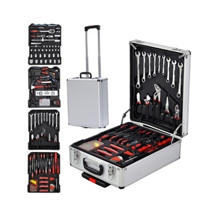 超9月3日99 pcs Ferramentas专业手工五金工具盒套装修理工汽车拉杆箱工具箱 - Product Image 1