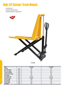 New Condition Manual Hydraulic Scissor Type <strong>Lifting</strong> Cart Steel Mobile <strong>Loading</strong> <strong>and</strong> <strong>Unloading</strong> Forklift for Handling <strong>and</strong> Storage - Product Image 4