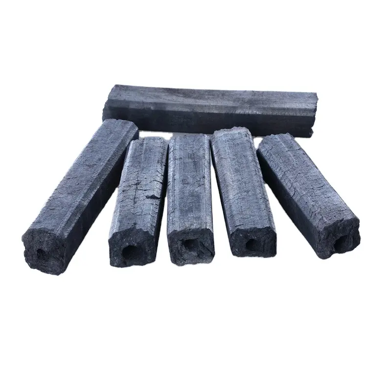 Offre Spéciale longue durée de combustion barbecue bambou sciure de bois charcolal briquette bois dur charbon de bois utiliser pour restaurant