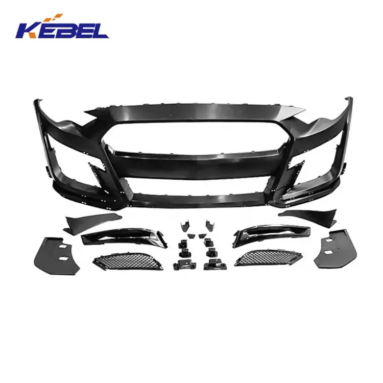 Wholesale price car front bumper assembly auto parts car bumpers for Ford Mustang 2018 2019 2020 2021 2022 2023