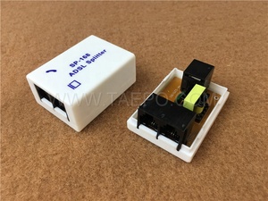 Divisor de potencia Red RJ45 Divisor de potencia ADSL Precio al por mayor Divisor de filtro ADSL Teléfono Línea RJ11 Divisor de módem ADSL - Product Image 5