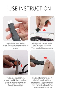 Đa-Chức Năng Skate Mài Công Cụ Ice Hockey Skate Mài Gốm Thép Có Thể Thay Thế Mài Giũa Đá - Product Image 4