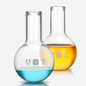 Nhiệt độ cao kháng phòng thí nghiệm 50-10000ml đáy phẳng phòng thí nghiệm thủy tinh Sôi <span class=keywords><strong>Flask</strong></span> - Product Image 4