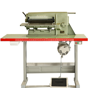 Yenilenmiş <span class=keywords><strong>Nippy</strong></span> NP18 deri kayış kesme makinesi eğme deri kemer yapma makinesi