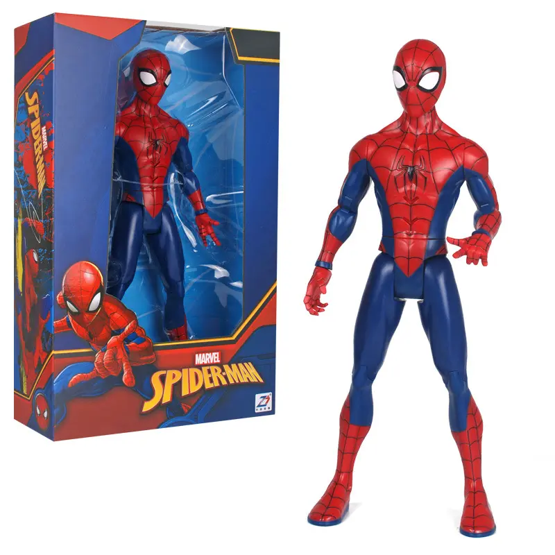 AL Anime Hulks eklemler şekil örümcek adam IronMans 3D Model oyuncaklar PVC örümcek adam kutusu dolu taşıyabilirsiniz