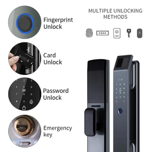 Prezzo di fabbrica Wifi Smart Lock codice Password per impronte digitali carta Tuya APP telecomando blocco stampa dito