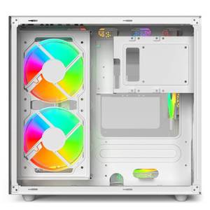 Custodia per computer con custodia da gioco di alta qualità in vetro temperato matx pc con interfaccia di tipo c - Product Image 4