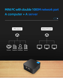Soyeer DDR5เครื่องมินิพีซีขนาดพกพา, T8พลัส8G 16G Dual LAN รองรับ4K N95แสดงผลสามจอ N100สี่คอร์สำหรับไมโครพีซีมือถือ Win11 - Product Image 3