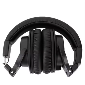 Venta al por mayor de auriculares profesionales de monitoreo de estudio con diseño plegable y controladores de neodimio de 50mm para viajes de estudio y seguimiento - Product Image 3