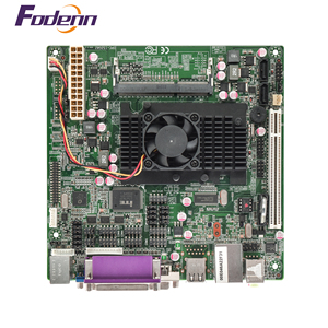 Fodenn-placa base integrada Industrial Intel ATOM D525 Mini ITX, compatible con DDR3 SO-DIMM, hasta 4GB, 6 puertos COM, 6 puertos USB - Product Image 1