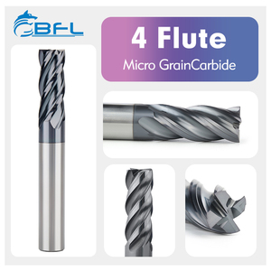 BFL硬质合金立铣刀数控刀具金属铣刀方形端面铣刀HRC 45/55/60/65 - Product Image 3
