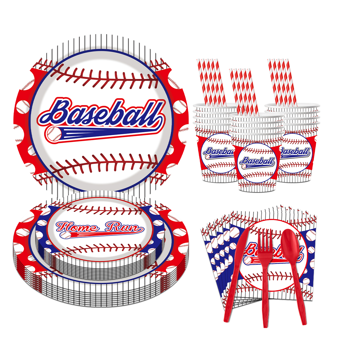 Estilo de béisbol, 1 set para 10 personas