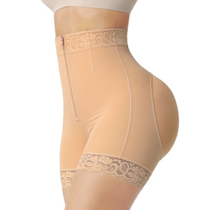 Sıcak satış artı boyutu Shapewear külot seksi yüksek bel kuşak vücut şekillendirici karın kontrol popo kaldırıcı bel eğitmen zayıflama ile - Product Image 4