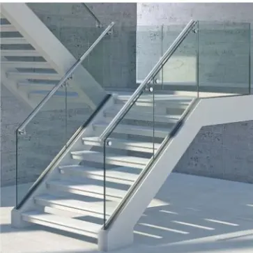 एल्यूमीनियम यू आकार चैनल प्रणाली प्रोफ़ाइल उत्कृष्ट देखें Frameless कटघरा रेलिंग सीढ़ियों के लिए कस्टम ग्लास चैनल बाड़ दबाना