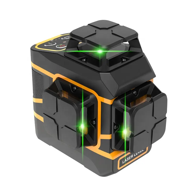 Niveau Laser de degré de haute qualité vert automatique Portable 12 lignes niveau Laser auto-nivelant