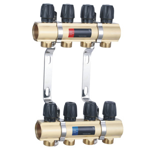 High Quality Water Distribution Pex Low Flow Floor Heating Manifold for Household Underfloor Heating System