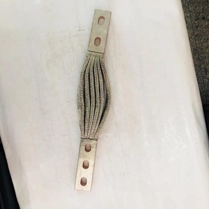 Flexible Link <strong>400A</strong> Braided Tinned Copper Stranded Wire <strong>Busbar</strong> Strands <strong>Busbar</strong> for Power Transmission - Product Image 4
