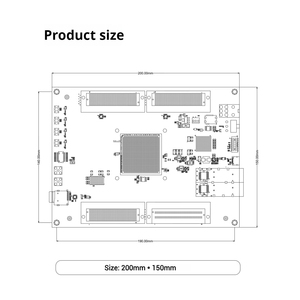 Microphase Xilinx Kintex Ultrascale XCKU115 Placa de desarrollo para kits FPGA de verificación ASIC - Product Image 5