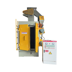 Different Size Sandblasting Cabinet Spray Booth Automatic Shot <strong>Blasting</strong> Machine with Hanger Crane for Vehicle Frame Spare Parts - Product Image 6